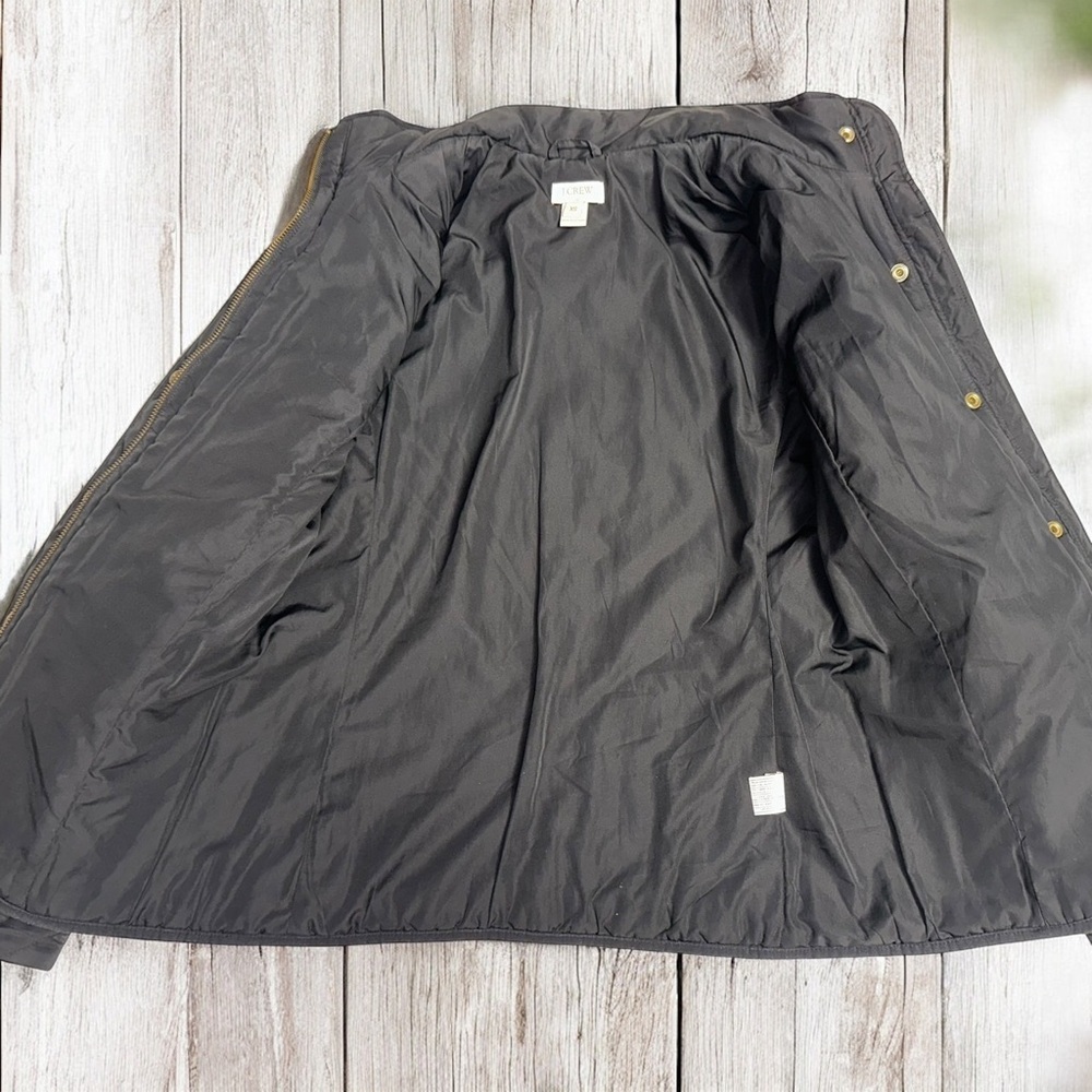 Vintage J.Crew Women’s XS Black Quilted Jacket - Picture 3 of 9